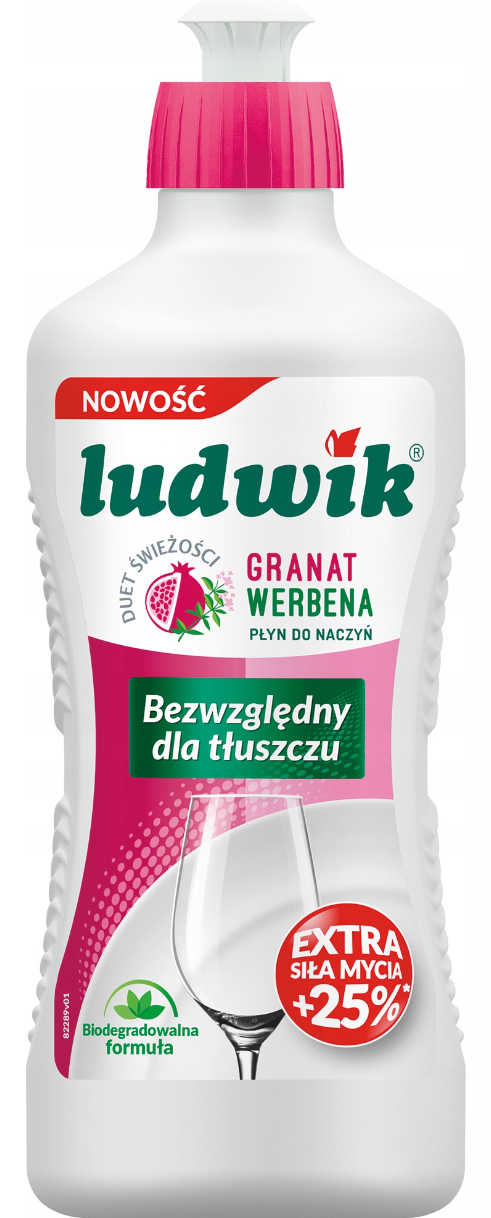 LUDWIK płyn do mycia naczyń granat z werb.450g