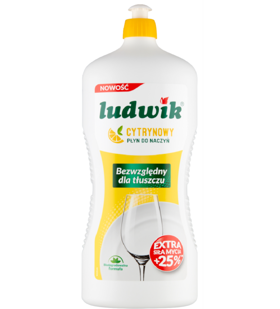 LUDWIK Płyn do naczyń cytrynowy 1,35g /9/