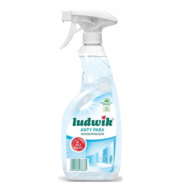 LUDWIK Anty Para Płyn do Mycia Szyb 600ML