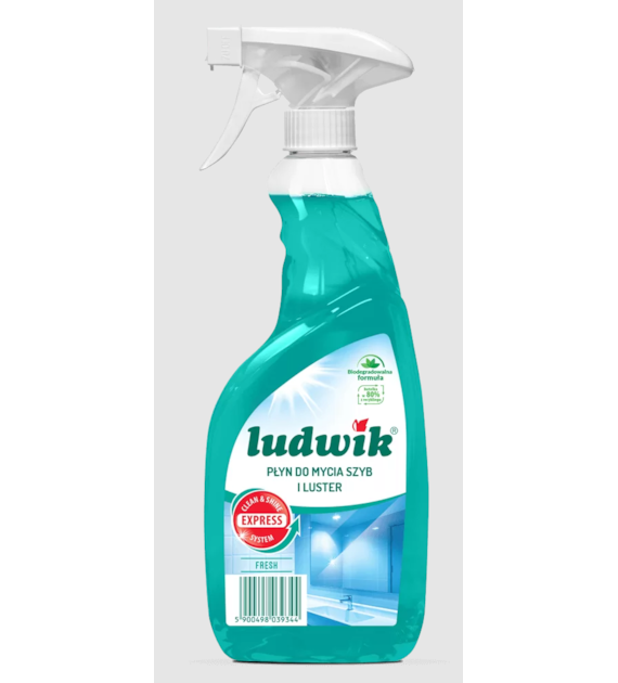 LUDWIK Płyn do mycia szyb i luster Fresh 600ML