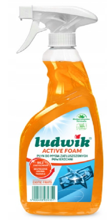 LUDWIK 600ml EXOTIC zatłuszczone powierzchnie /8/
