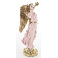 Figurka Anioł 31cm z wiesz. serdusz. 2szt 7265