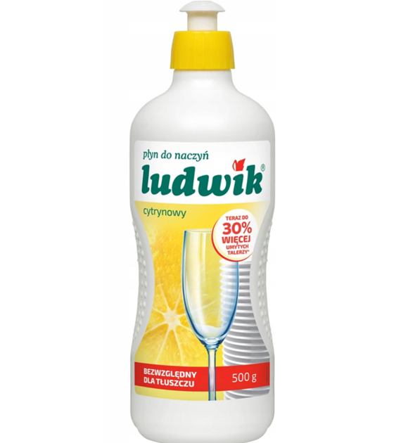 LUDWIK Balsam do mycia naczyń cytrynowy 500g