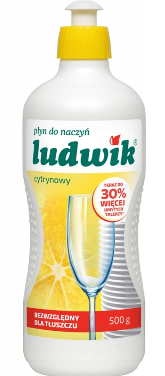 LUDWIK Balsam do mycia naczyń cytrynowy 500g