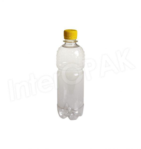 Butelka 500ml okrągła CLEAR 7719