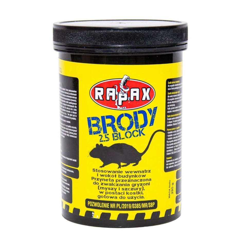 TRUTKA Kostka na gryzonie BRODY 2.5 BLOCK RAPAX