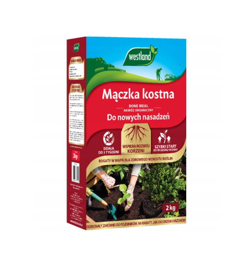 WESTLAND Nawóz Mączka kostna do roślin zielon. 2kg