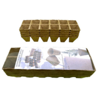 JIFFY Doniczki torfowe kwadratowe 5x5/60 hobby
