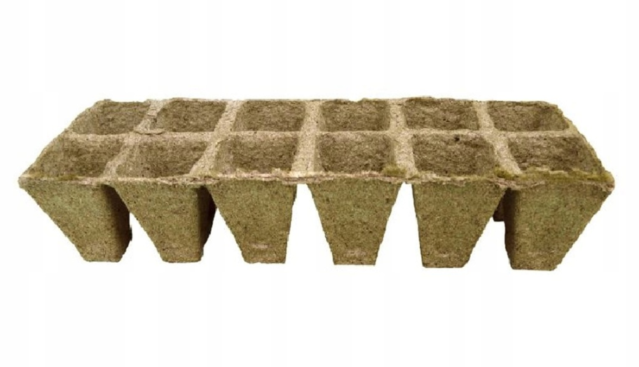 JIFFY Doniczki torfowe kwadratowe 6x6/200x12 palet