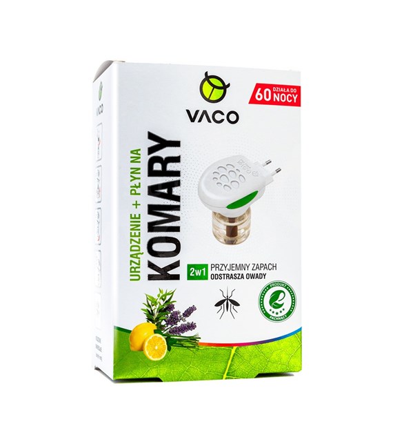 VACO Elektro na komary + płyn MAX 45ml /6/