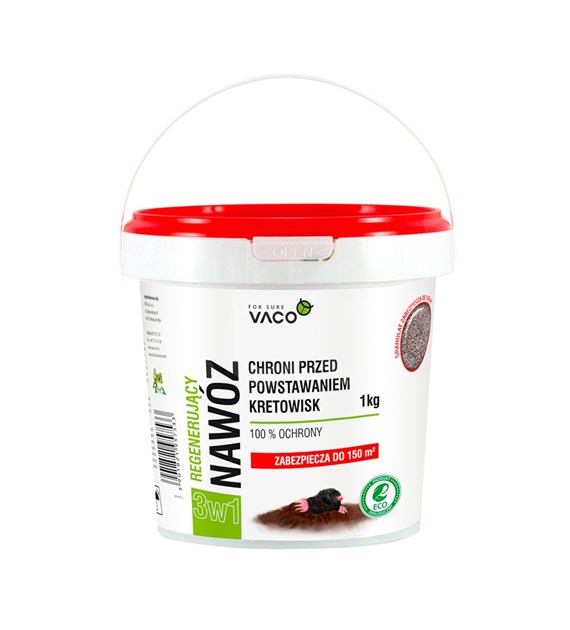 VACO ECO Nawóz na krety 1kg na 150m2