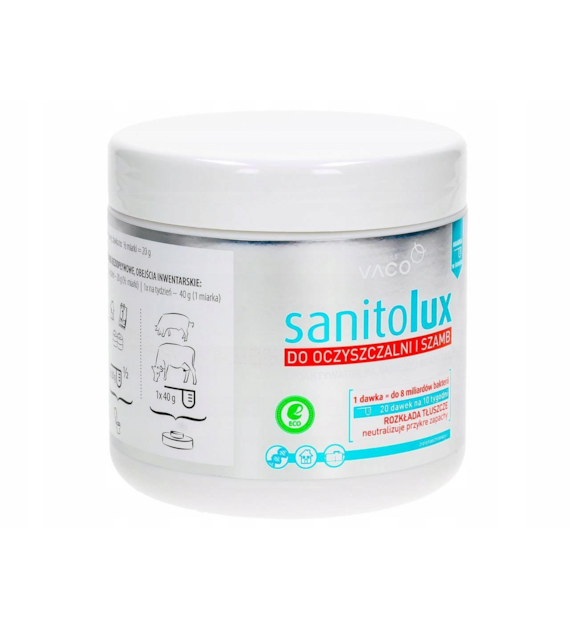 VACO ECO Sanitolux - bioaktywator do szamb 200g