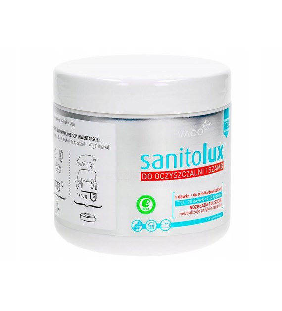 VACO ECO Sanitolux - bioaktywator do samb 1kg