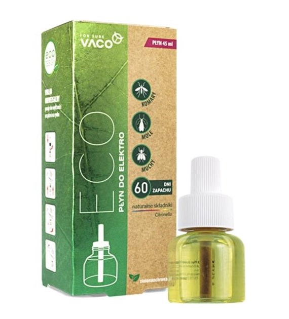 VACO ECO Elektro na komary (Citronella)+płyn 45ml