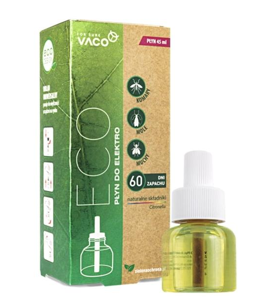 VACO ECO Elektro na komary (Citronella)+płyn 45ml
