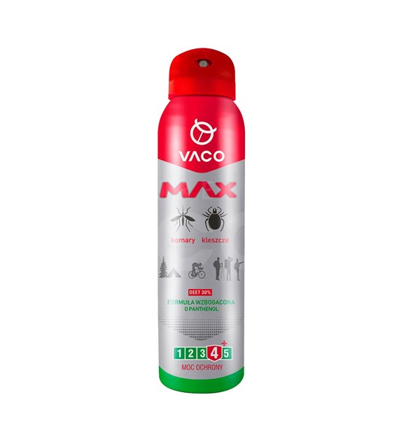 VACO Spray na komary, kleszcze, meszki  MAX 100ml