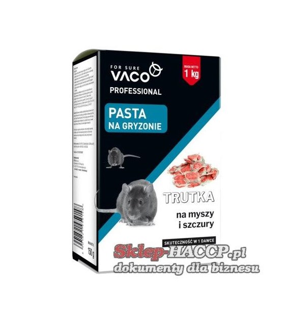 VACO PROFESSIONAL Pasta na myszy i szczury 150g