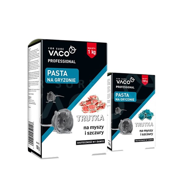 VACO PROFESSIONAL Pasta na myszy i szczury 150g