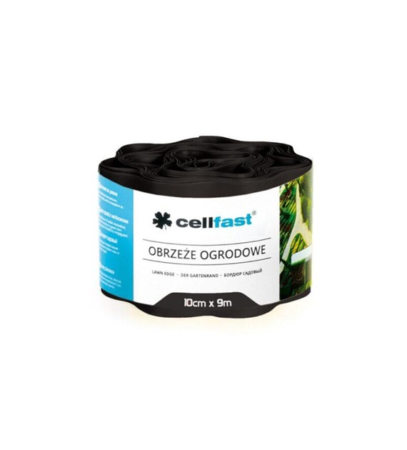 CELLFAST Obrzeże ogrodowe 20cmx9m czarne 30-033H