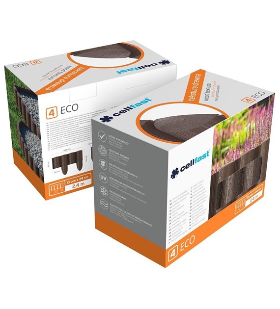CELLFAST Palisada ogrod. ECO 34-031 BRĄZ /8/