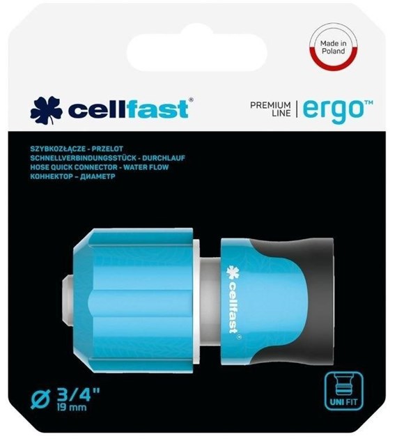 CELLFAST ERGO Szybkozłącze przelot 3/4   53-135