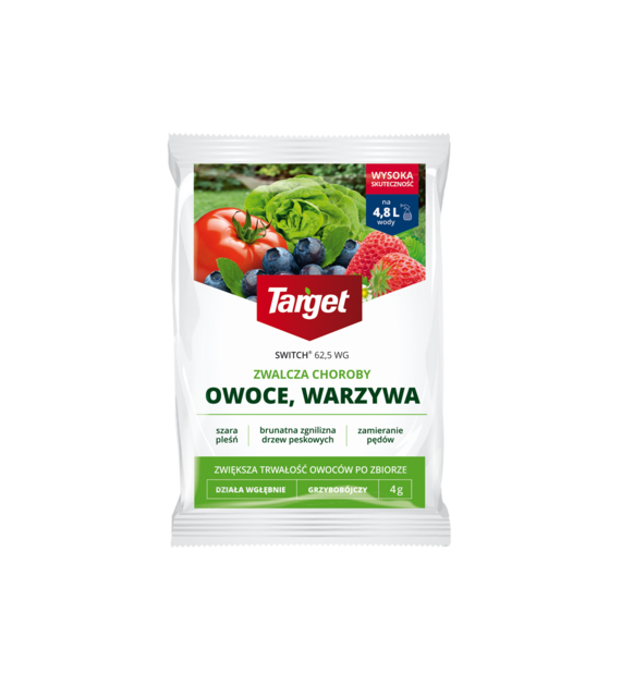 TARGET Switch 62,5 WG 4g owoce, warzywa