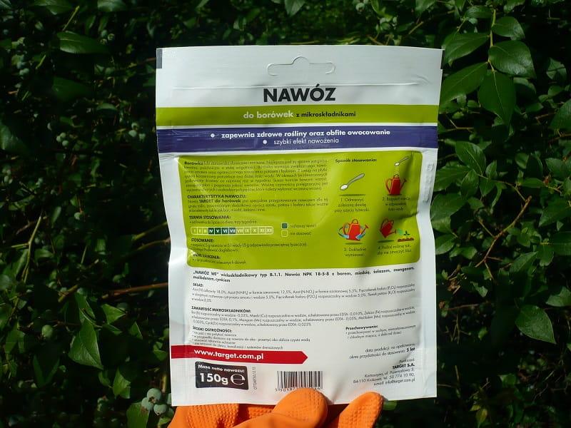 TARGET Nawóz rozp .do borówek 150g obfite plony