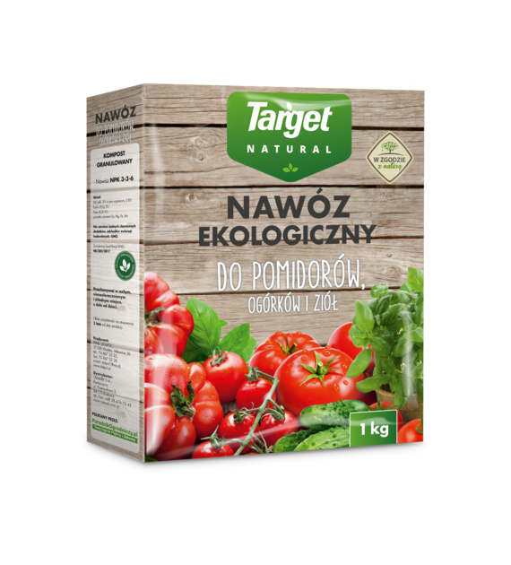 TARGET EKO Nawóz do pomidorów i ogórków 100dni 1kg