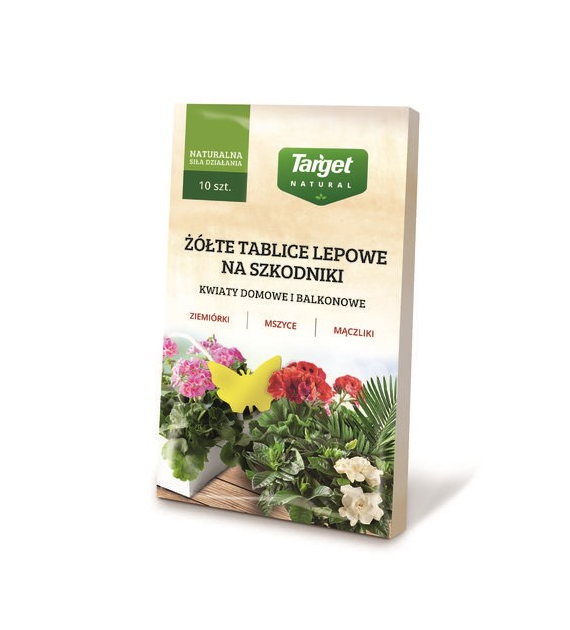 TARGET Tablice lepowe do doniczek 10szt.