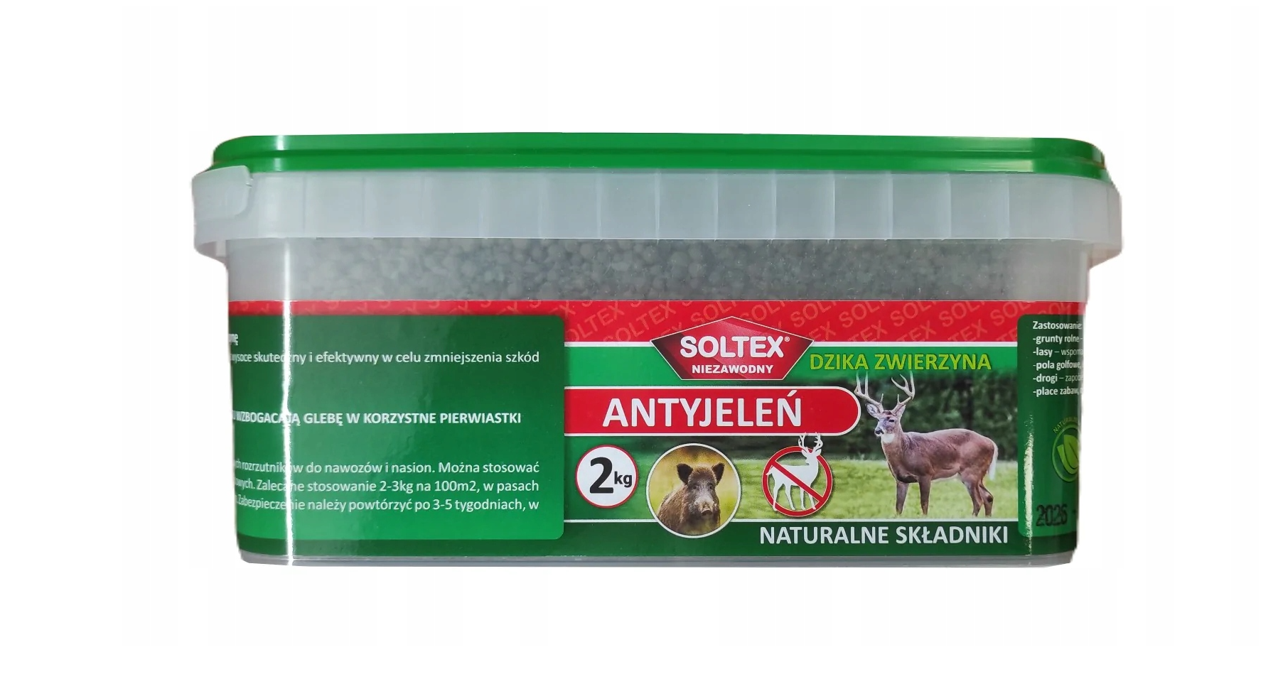 SOLTEX Antyjeleń odstrasza dziką zwierzynę 2kg