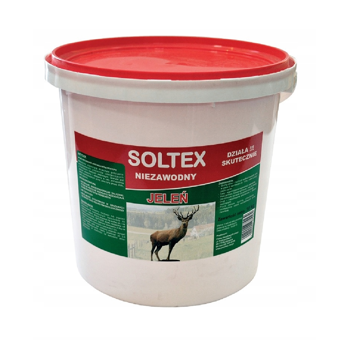 SOLTEX Antyjeleń odstrasza dziką zwierzynę 10kg