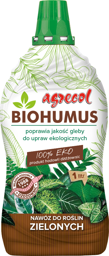 AGR Biohumus Nawóz do roślin zielonych 1l /9/