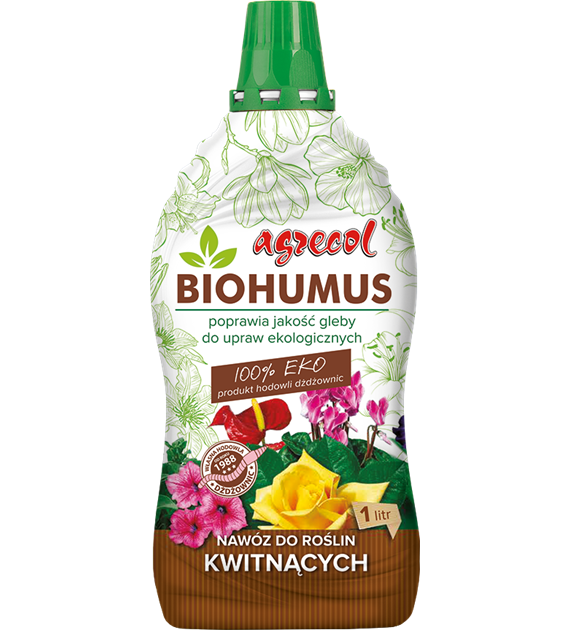 AGR Biohumus Nawóz do roślin kwitnących 1l /9/