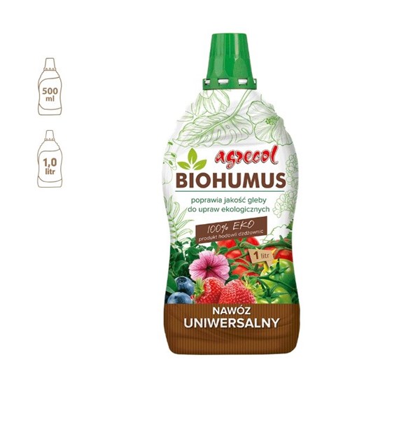 AGR Biohumus FORTE nawóz uniwersalny 0,5l /12/