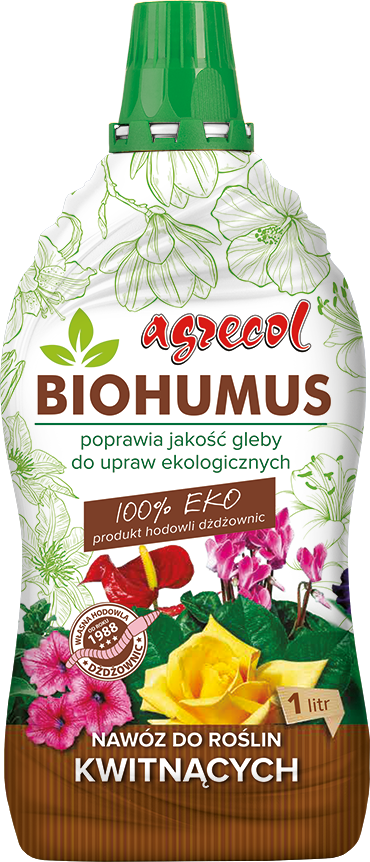 AGR Biohumus nawóz do roślin kwitnących 0,5L/12/