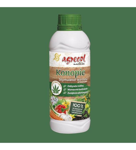 AGR Konopie -stymulator wzrostu roślin 1L
