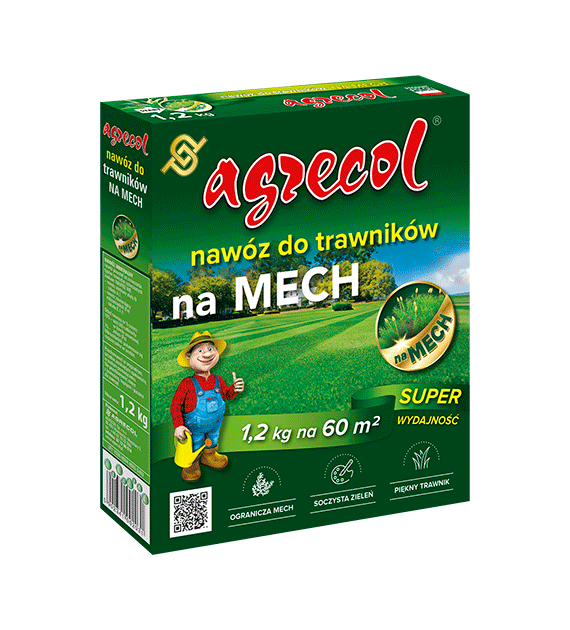 AGR Nawóz na Mech do trawników 1,2kg