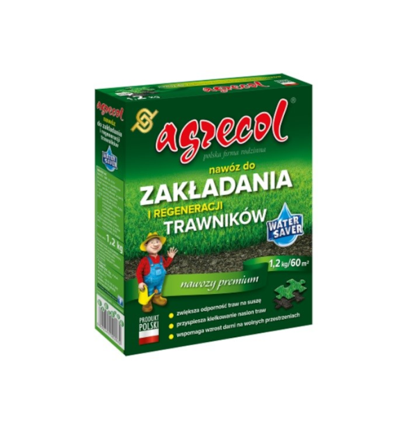 AGR Nawóz do zakładania i regener. Trawników 1,2kg
