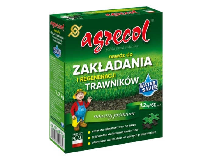 AGR Nawóz do zakładania i regener. Trawników 1,2kg