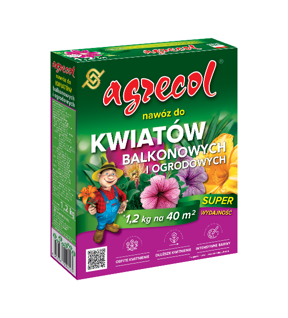 AGR Nawóz do kwiatów balkon. i ogrodowych 1,2kg /8