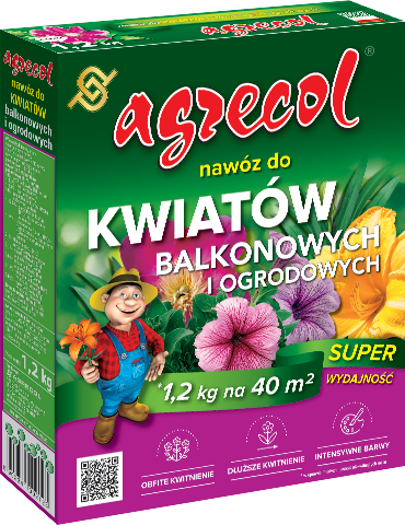 AGR Nawóz do kwiatów balkon. i ogrodowych 1,2kg /8