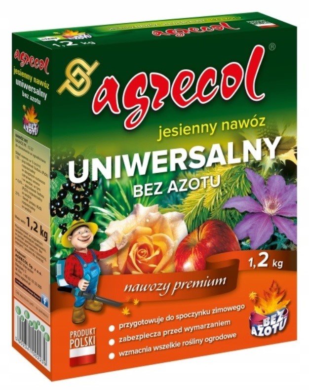 AGR Jesienny nawóz bez azotu 1,2kg uniwersalny /8/