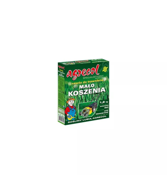 AGR Nawóz do Trawników 1,2kg Mało Koszenia
