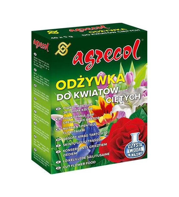 AGR Kondycjoner do kwiatów ciętych 5g x40 szt.