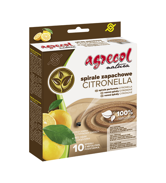 AGR NATURA spirale zapachowe CITRONELLA