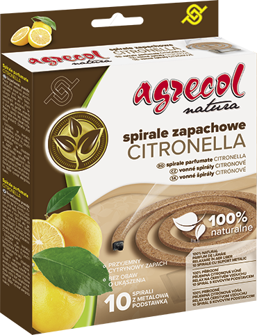 AGR NATURA spirale zapachowe CITRONELLA