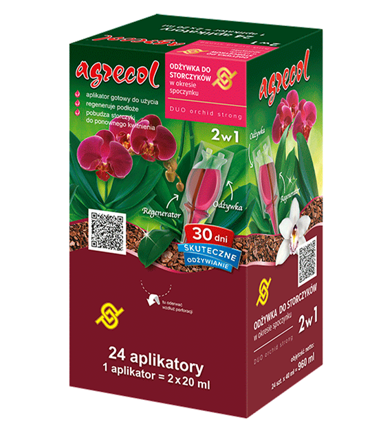 AGR Kroplownik Duo Orchid Strong 4x40ml (2x20)