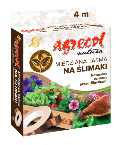 AROX Taśma miedziana na ślimaki 4m /8/