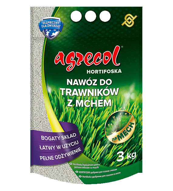 AGR Hortifoska do trawników z żelazem 3kg