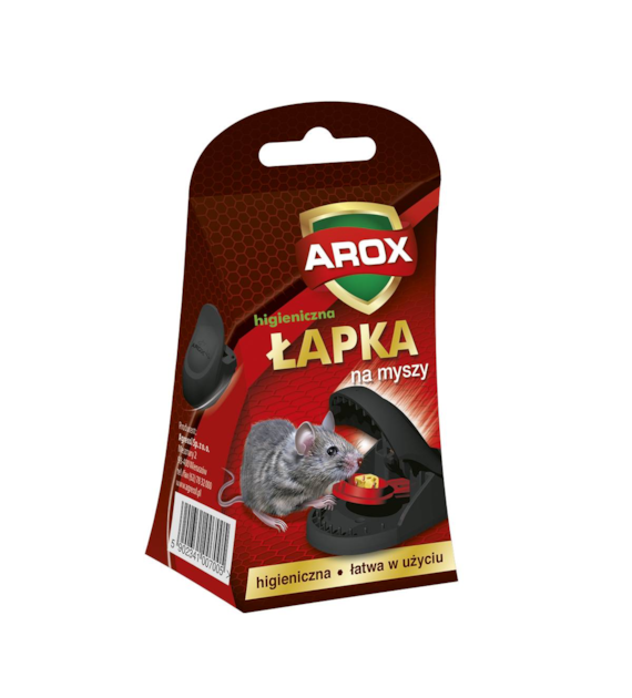 AROX Pułapka na myszy plastikowa 1szt.